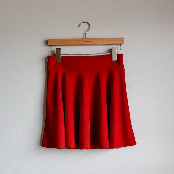 Amazon Red Hot Skater Skirt - Picture 1 of 2